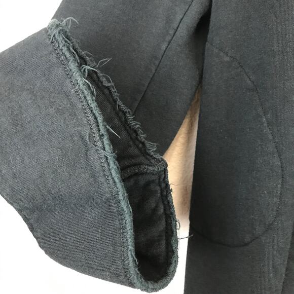 Bryn Walker Wrap Coat Bamboo Blend Shawl Collar Oversized Lagenlook Jacket Black - Picture 10 of 15